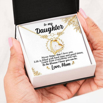 Forever Love Necklace For Your Daughter - Thegiftio UK