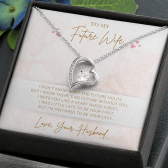 Forever Love Necklace | Gift For Future Wife | Gift For Her - Thegiftio UK