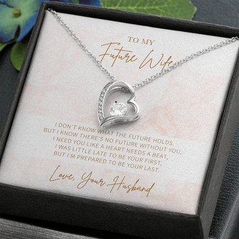 Forever Love Necklace | Gift For Future Wife | Gift For Her - Thegiftio UK