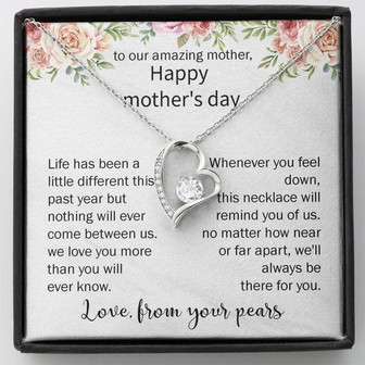 Forever Love Necklace Gift Form Daughter - Thegiftio UK