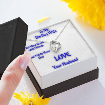 Forever Love Necklace | Husband To Wife | - Thegiftio UK