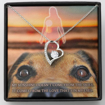 Forever Love Necklace To Mom From Your Furry Best Friend - Thegiftio UK