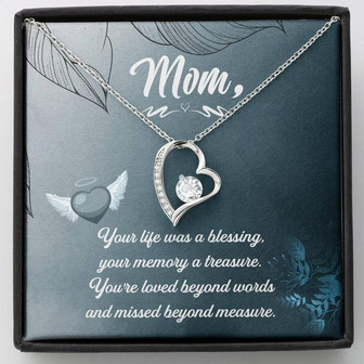 Forever Love Necklace To My Mom - Thegiftio UK