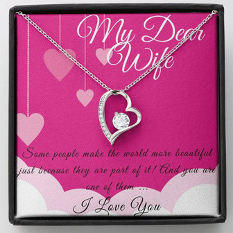 Forever Love Necklace Wife - Thegiftio UK