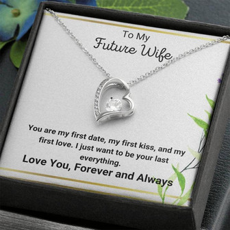 Future Wife Gift, Forever Love Necklace - Thegiftio UK