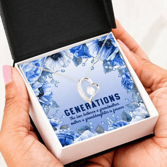 Generations Grandma Mom & Granddaughter Mother’S Day Gift - Forever Love Necklace - Thegiftio UK