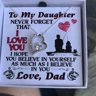 Gift For Daughter - Forever Love Necklace - Thegiftio UK