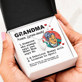 Gift For Grandma- Forever Love Necklace - Thegiftio UK