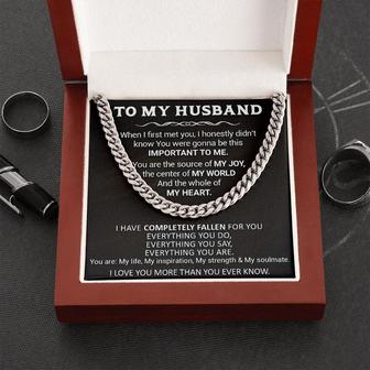 Gift For Husband - The Source - Cuban Link - Thegiftio UK