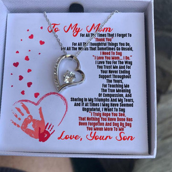 Gift For Mom - Forever Love Necklace - Thegiftio UK