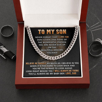 Gift For Son - Beautiful Dream - Cuban Link - Thegiftio UK