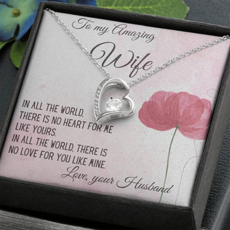 Gift For Wife | There Is No Heart For Me Like Yours | Forever Love Necklace - Thegiftio UK