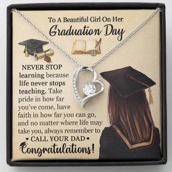 Graduation 2021 From Father - Forever Love Necklace™
