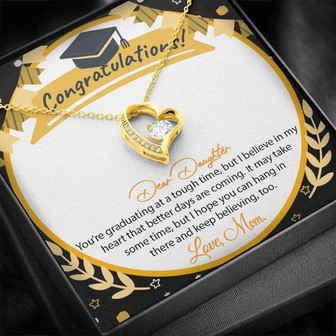 Graduation Gift For Daughter From Mom - Forever Love Necklace - Thegiftio UK