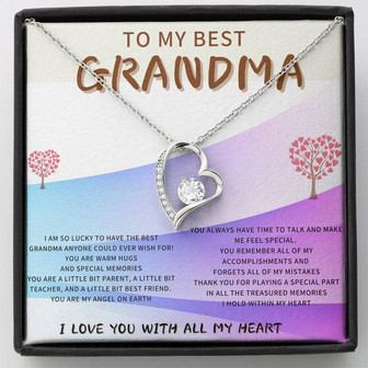 Grandma Forever Love Necklace - Thegiftio UK