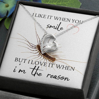 Halloween Scary Gift For Friend, Soulmate, Wife - Forever Love Necklace - Thegiftio