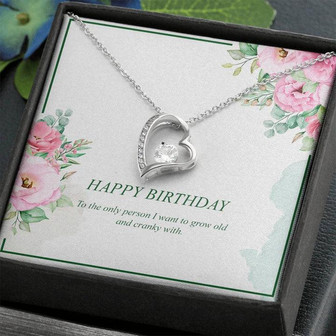 Happy Birthday Wife- Forever Love Necklace - Thegiftio UK
