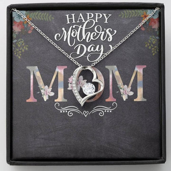 Happy Mother's Day Mom - Forever Love Necklace - Thegiftio UK