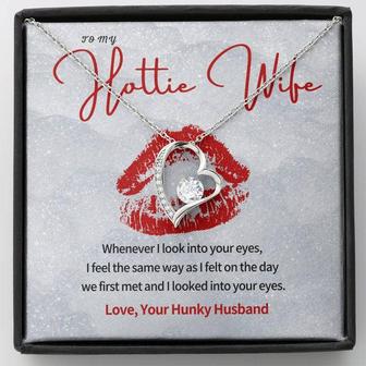 Hottie Wife Forever Love Necklace - Thegiftio