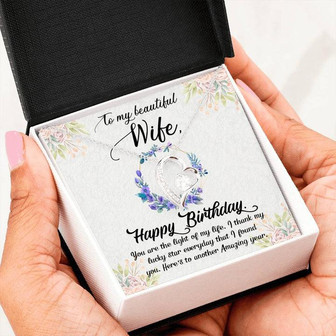 Husband To Wife - The Light Of My Life Forever Love Necklace - Thegiftio UK