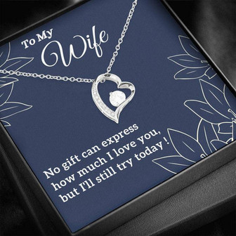 ***Husband To Wife- Forever Love Necklace - Thegiftio UK