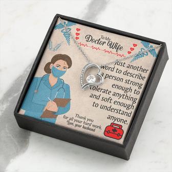 Gift For Doctor Wife, To My Doctor Wife, Doctor Wife Sentimental Gift, Proud of You, I Love You, I Appreciate You - Thegiftio