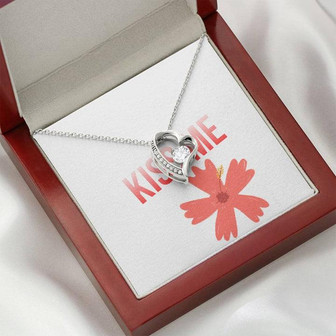 Kiss Me Forever Love Necklace - Thegiftio