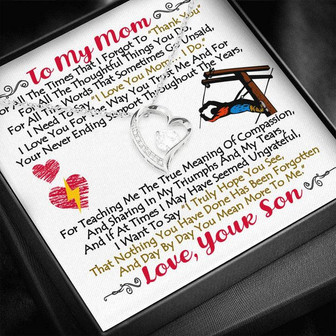Lineman's Mom- Forever Love Necklace - Thegiftio UK