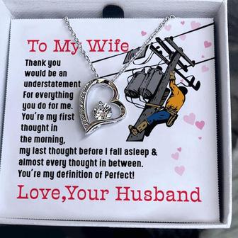 Lineman's  Wife - Forever Love Necklace