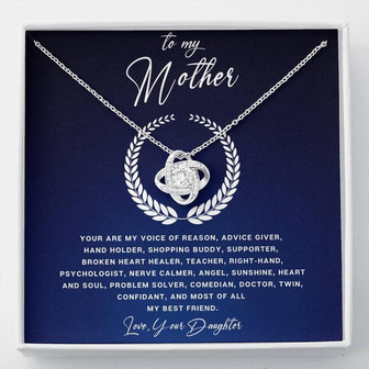 Love Knot Necklace - To My Mother - Thegiftio