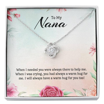 Love Knot Necklace For Nana - Thegiftio UK