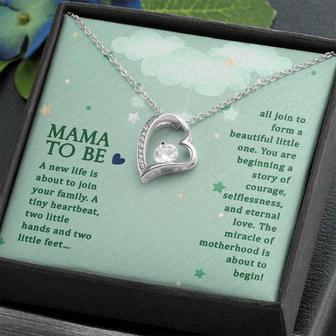 Mama To Be A New Life - Forever Love Necklace - Thegiftio UK