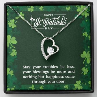 May Your Troubles Be Less - Forever Love Necklace
