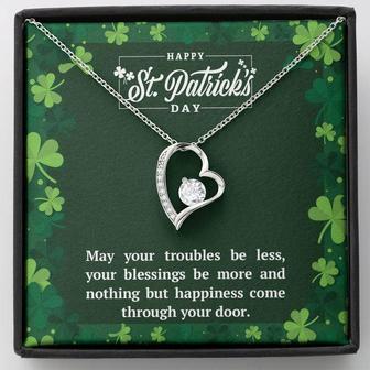 May Your Troubles Be Less - Forever Love Necklace