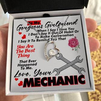 Mechanic's Girlfriend - Forever Love Necklace - Thegiftio UK