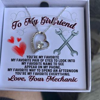 Mechanic's Girlfriend- Forever Love Necklace - Thegiftio UK