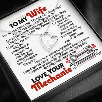 Mechanic's Wife - Forever Love Necklace - Thegiftio UK