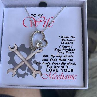 Mechanic's Wife- Forever Love Necklace - Thegiftio UK