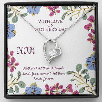 Mom Forever Love Necklace Gift Box For Mother's Day. - Thegiftio UK