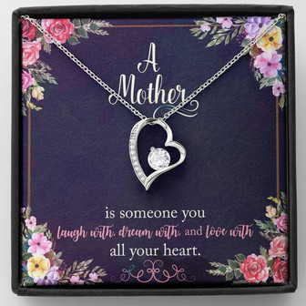 Mom Gift Collection - A Mother Is - Forever Love Necklace - Thegiftio UK