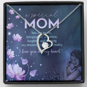 Mom Gift Collection - A Special Mom - Forever Love Necklace - Thegiftio UK