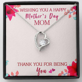 Mom Gift Collection - Wishing You - Forever Love Necklace - Thegiftio UK