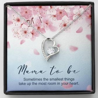 Mom To Be - Forever Love Necklace - Gift For New Mom - Gift For Pregnant Women, Wife - Baby Shower Gift - Thegiftio UK