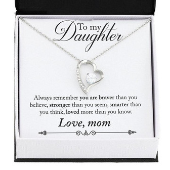 Mom To Daughter - Forever Love Necklace - Thegiftio UK