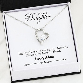 Mom To Daughter Forever Love Necklace - Thegiftio UK