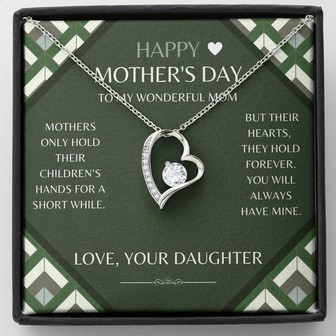 Mother's Day Forever Love Necklace From A Daughter - Thegiftio UK