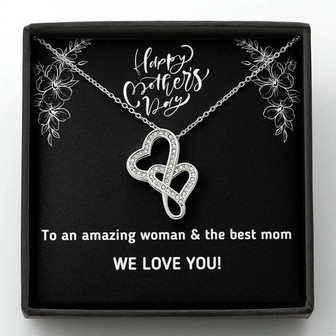 Mother's Day Gift. Forever Love Necklace For The Best Mom And Wife Ever. - Thegiftio UK