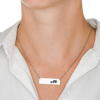 Mother's Day Gift From Daughter To Mom Forever Love Necklace - Thegiftio UK
