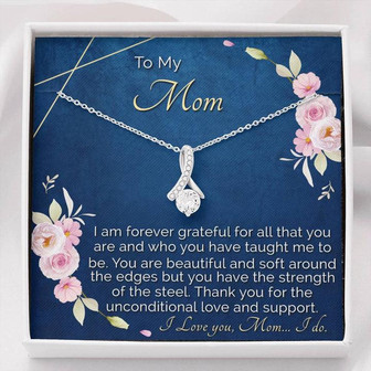 Mother's Day Gift From Daughter To Mom Forever Love Necklace For Mom - Thegiftio UK