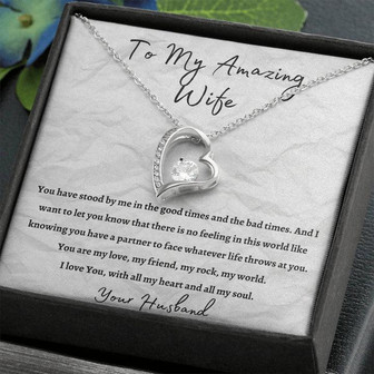 My Rock Wife | Forever Love Necklace - Thegiftio UK